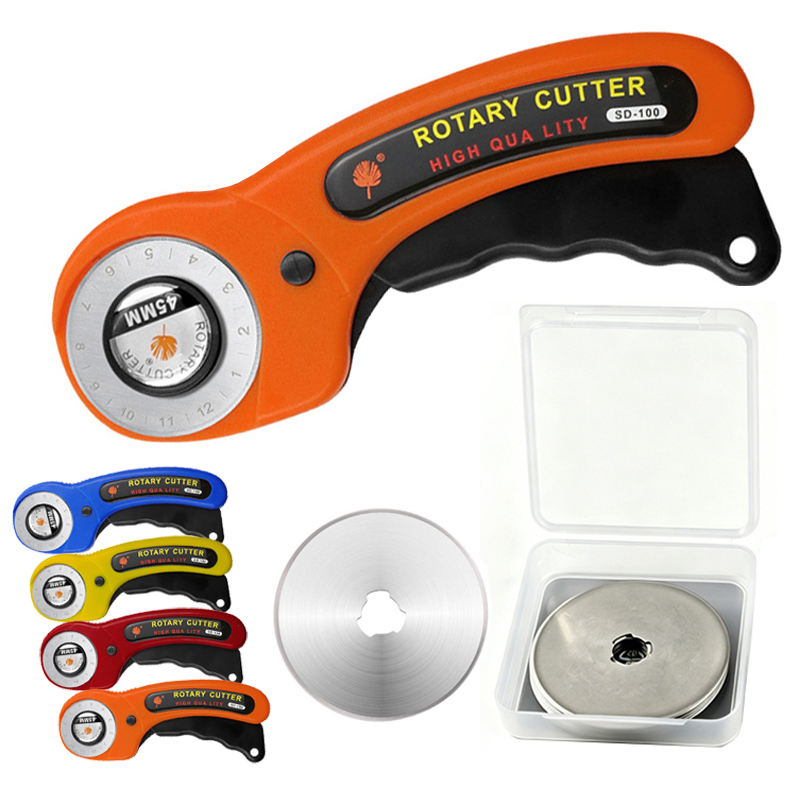 Rotary Cutter For Fabric 45Mm - Роторный резак для ткани с лезвием