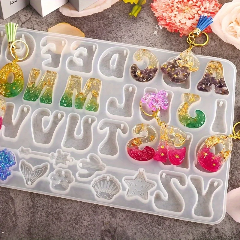 Silicone Epoxy Resin Molds Set - Набор форм для литья из силиконовой