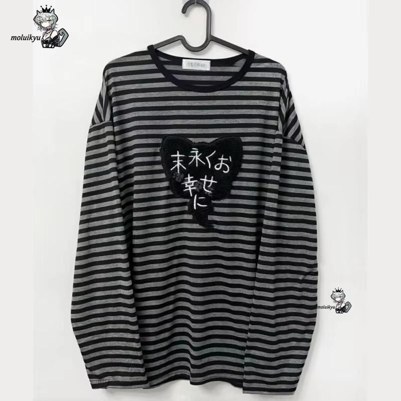 Embroidery - Винтажные американские панк-рубашки Y2K с круглым