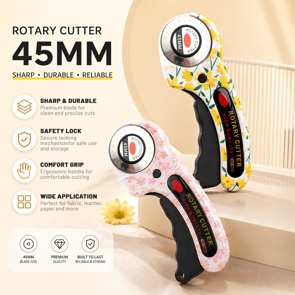 Rotary Cutter For Fabric 45Mm - Ротационный резак 45 мм для бумаги,