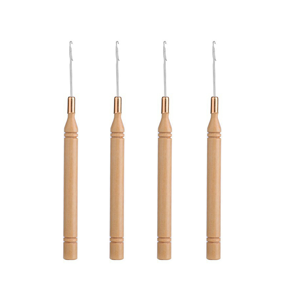 Wooden Crochet Hooks Ergonomic Handle - Эргономичная игла-крючок с деревянной ручкой для