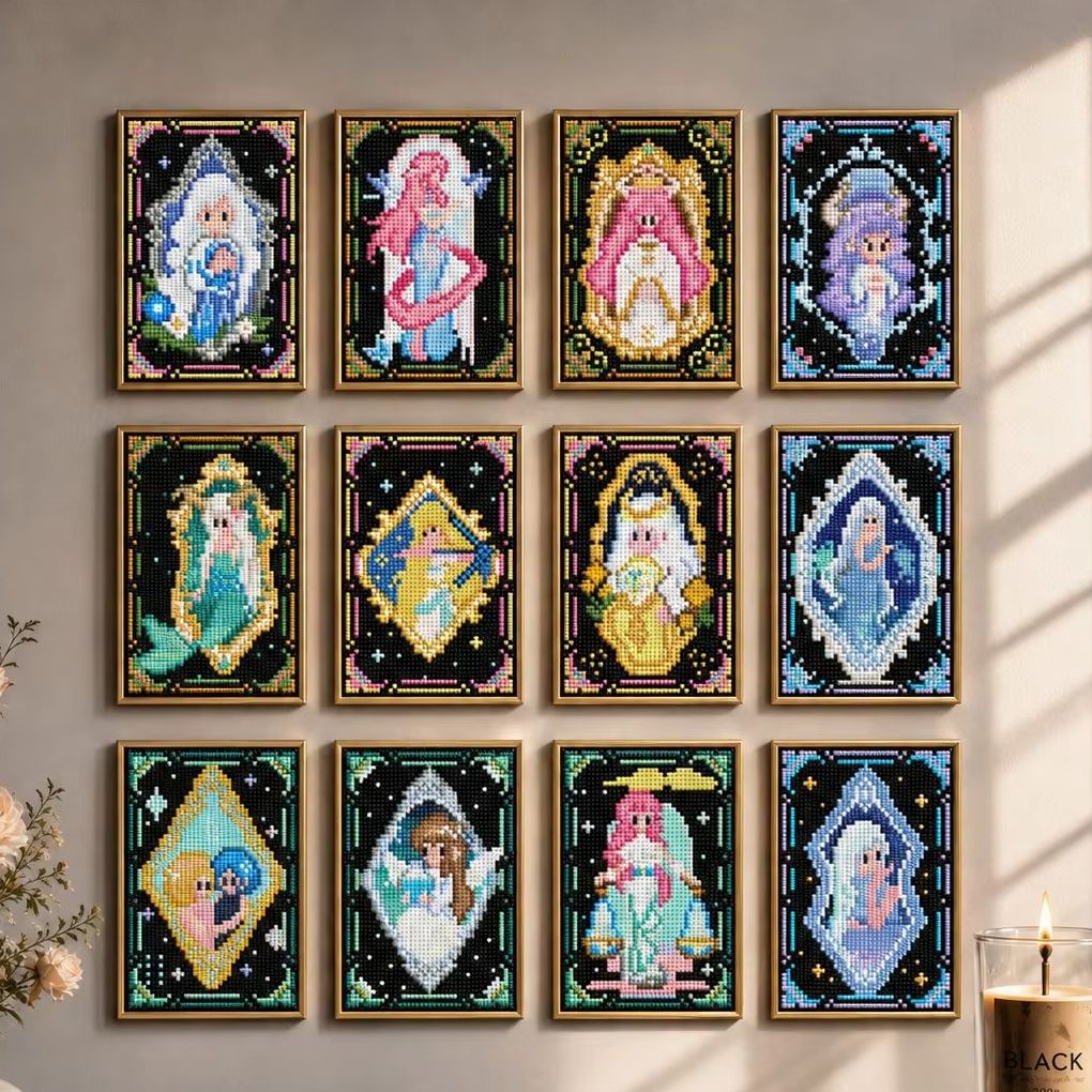 5D Diamond Painting Kit Full Drill - Набор для алмазной вышивки MINIGEM 5D