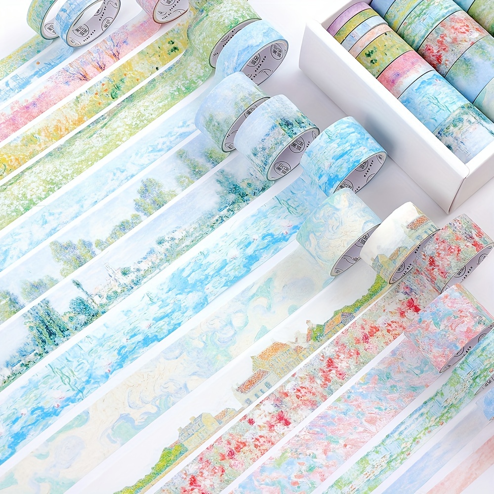 Scrapbooking - 20 рулонов винтажных садовых лент Васи,