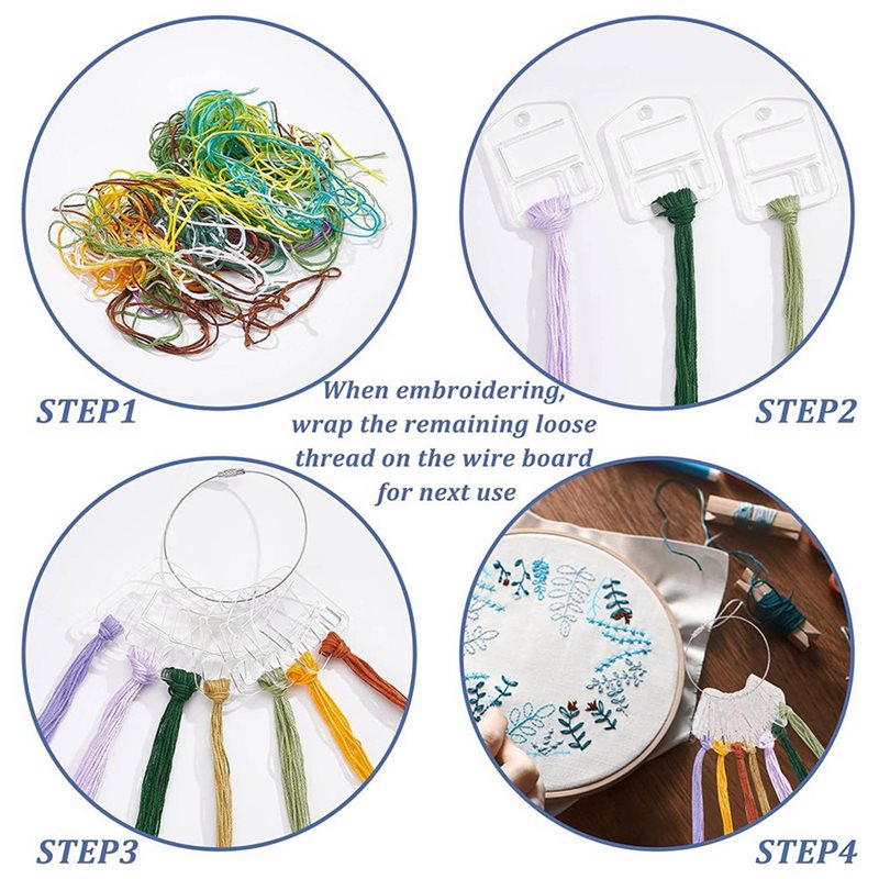 Набор акриловых органайзеров д – обзор и цена Cotton Embroidery Thread Skeins