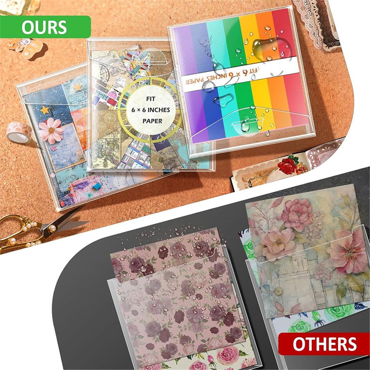 (A02R) Набор для хранения скра – обзор и цена Scrapbooking