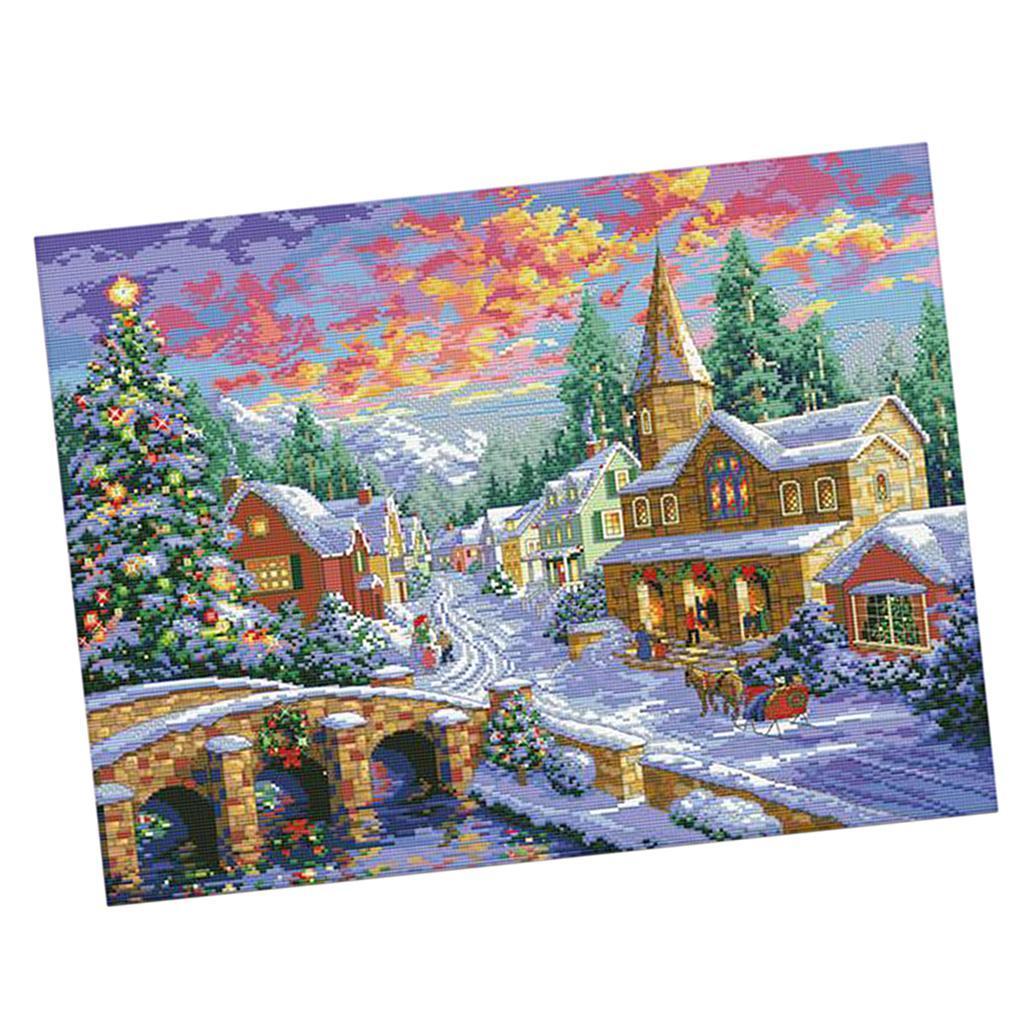 Набор для вышивания крестиком  – обзор и цена Cross Stitch Stamped Kits Beginners