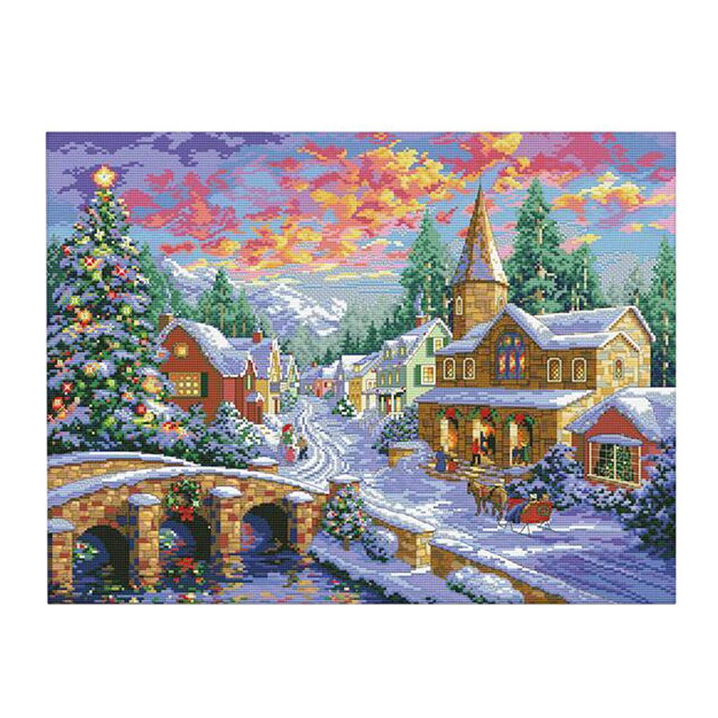 Набор для вышивания крестиком  – обзор и цена Cross Stitch Stamped Kits Beginners