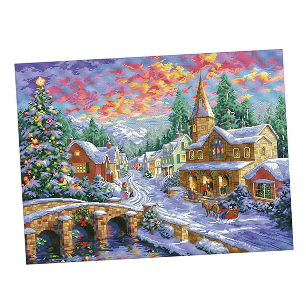 Набор для вышивания крестиком  – обзор и цена Cross Stitch Stamped Kits Beginners