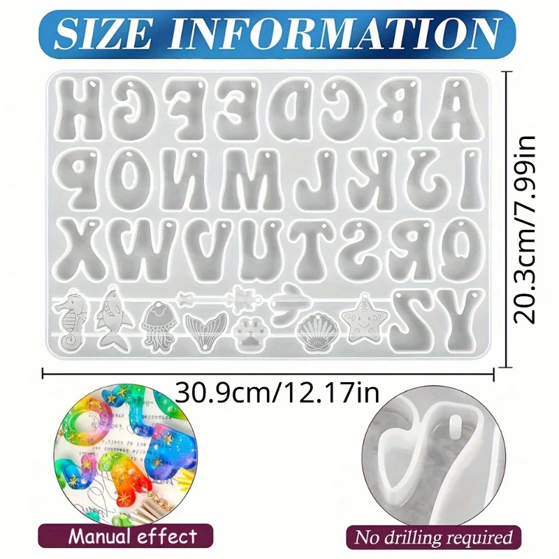 Набор форм для литья из силико – обзор и цена Silicone Epoxy Resin Molds Set