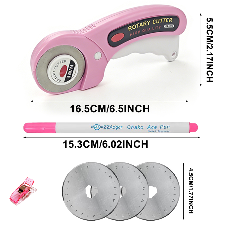 Ротационный резак 45 мм для шв – обзор и цена Rotary Cutter For Fabric 45Mm