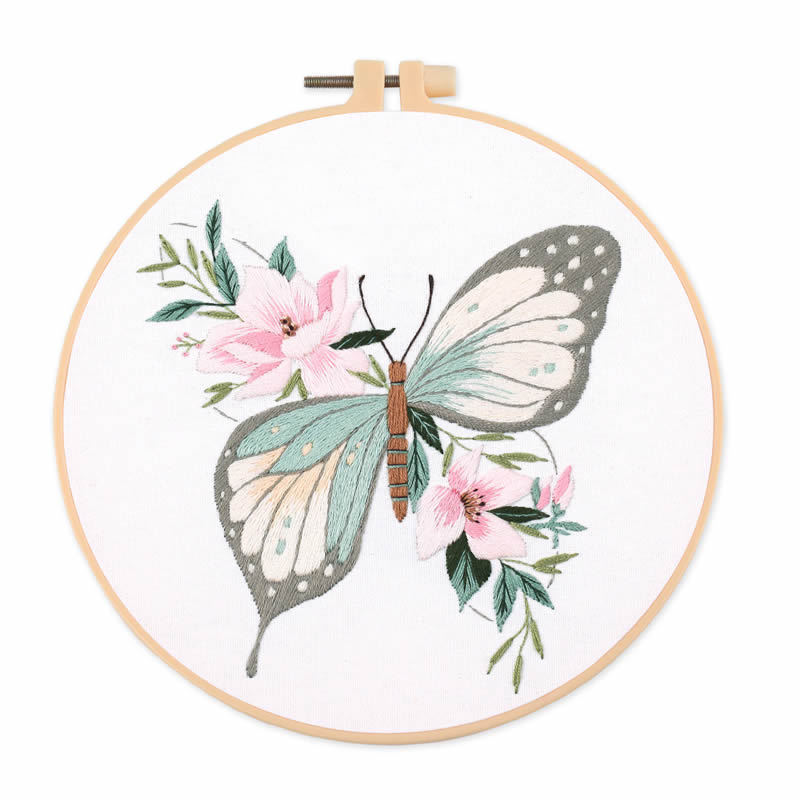 1 шт. Набор для вышивки бабочк – обзор и цена Embroidery