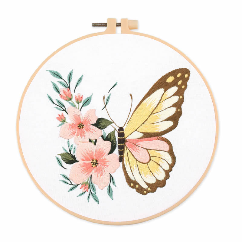 1 шт. Набор для вышивки бабочк – обзор и цена Embroidery