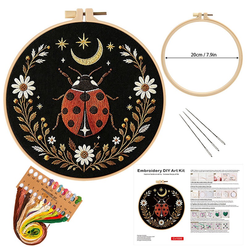 Набор для вышивки крестом «Баб – обзор и цена Cross Stitch Stamped Kits Beginners