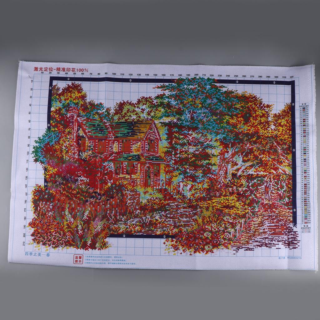 Набор для вышивания крестиком  – обзор и цена Cross Stitch Stamped Kits Beginners