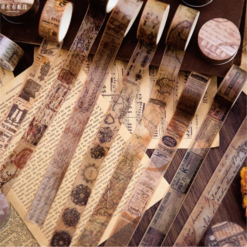 18,5 мм * 2 м винтажный дневни – обзор и цена Vintage Junk Journal Scrapbooking Paper