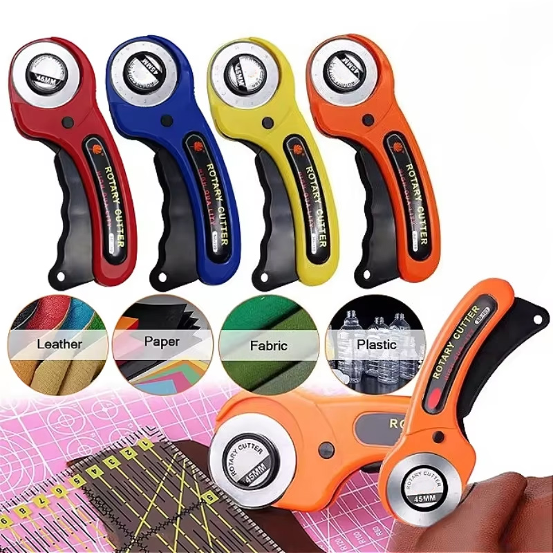 45 мм роликовый нож для резки  – обзор и цена Rotary Cutter For Fabric 45Mm