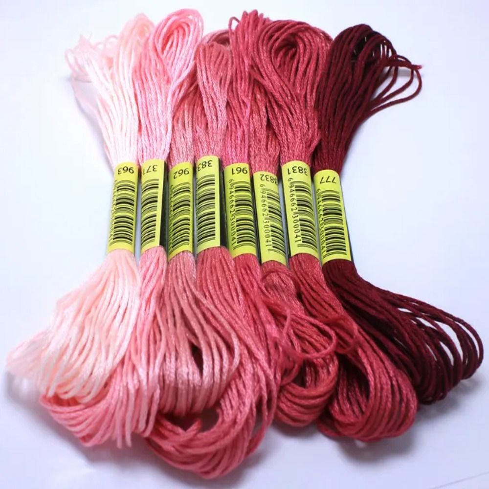 Нить для вышивки крестиком уни – обзор и цена Cotton Embroidery Thread Skeins