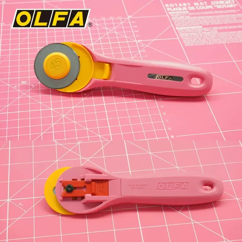 Olfa RTY-2/C 45 мм вращающееся – обзор и цена Rotary Cutter For Fabric 45Mm