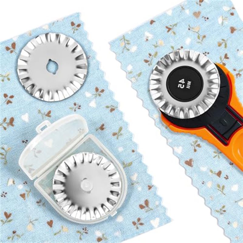 Сменные лезвия AAAF для ткани, – обзор и цена Rotary Cutter For Fabric 45Mm