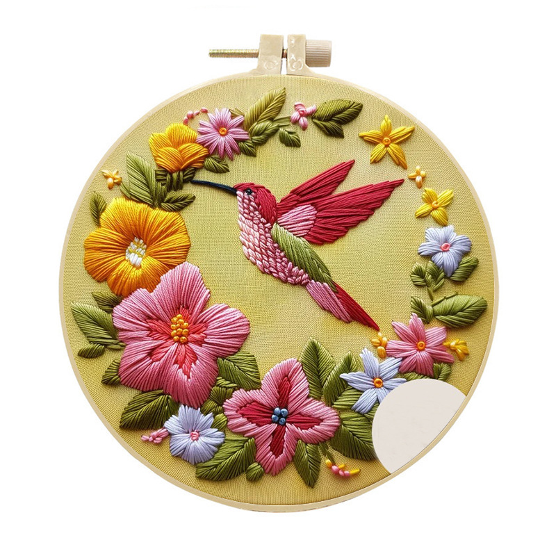 Набор для вышивания колибри дл – обзор и цена Cross Stitch Stamped Kits Beginners