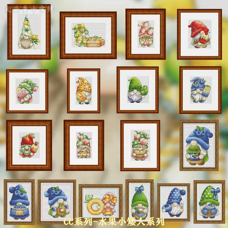 【Серия CC - Серия «Фруктовые Г – обзор и цена Cross Stitch Stamped Kits Beginners