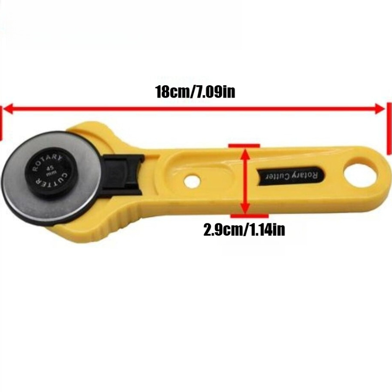 Набор роторных ножей 1,1 дюйма – обзор и цена Rotary Cutter For Fabric 45Mm