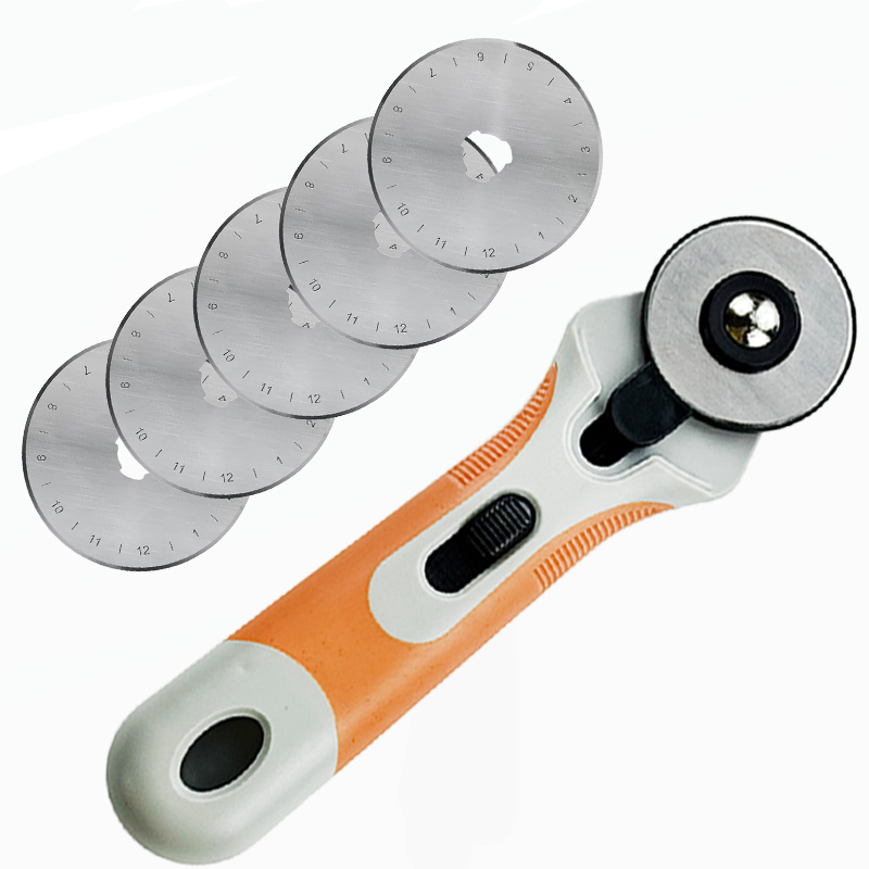Роторный нож 45 мм, роликовый  – обзор и цена Rotary Cutter For Fabric 45Mm