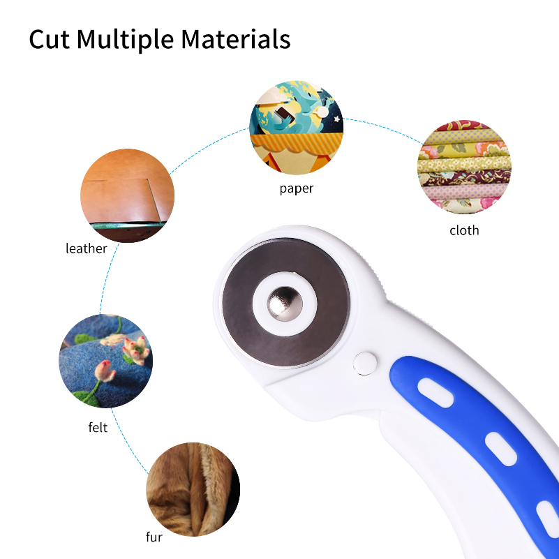 Роторный резак KW-triO с лезви – обзор и цена Rotary Cutter For Fabric 45Mm