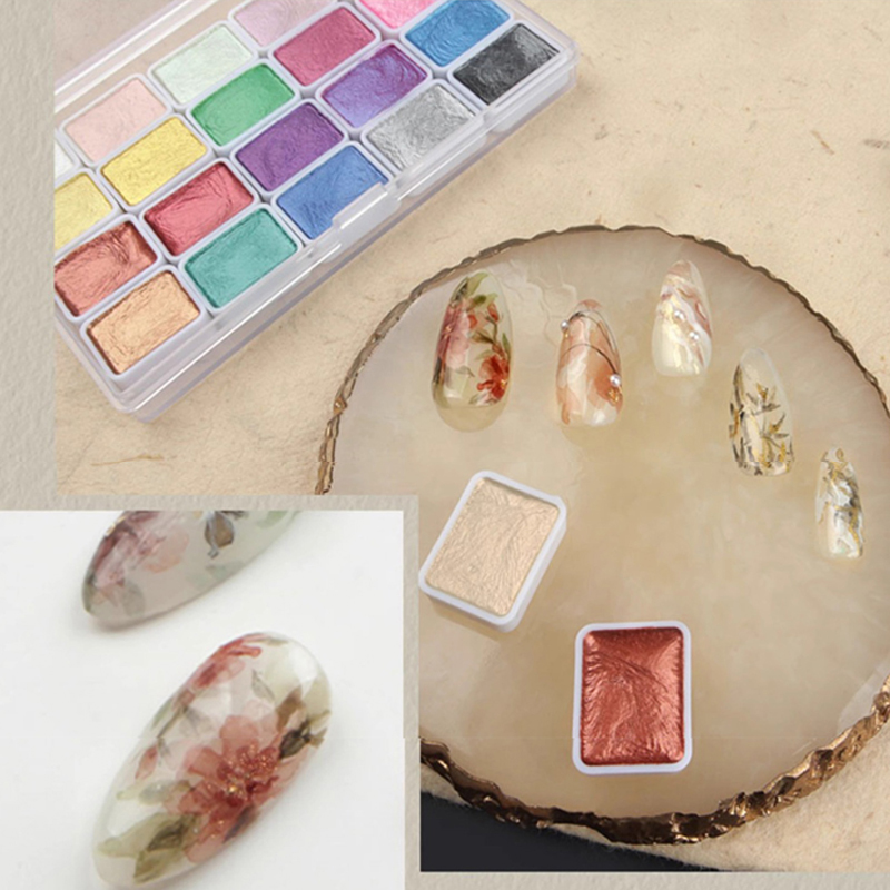 Портативный56 цветов, однотонн – обзор и цена Watercolor Paint Set Solid Pigment