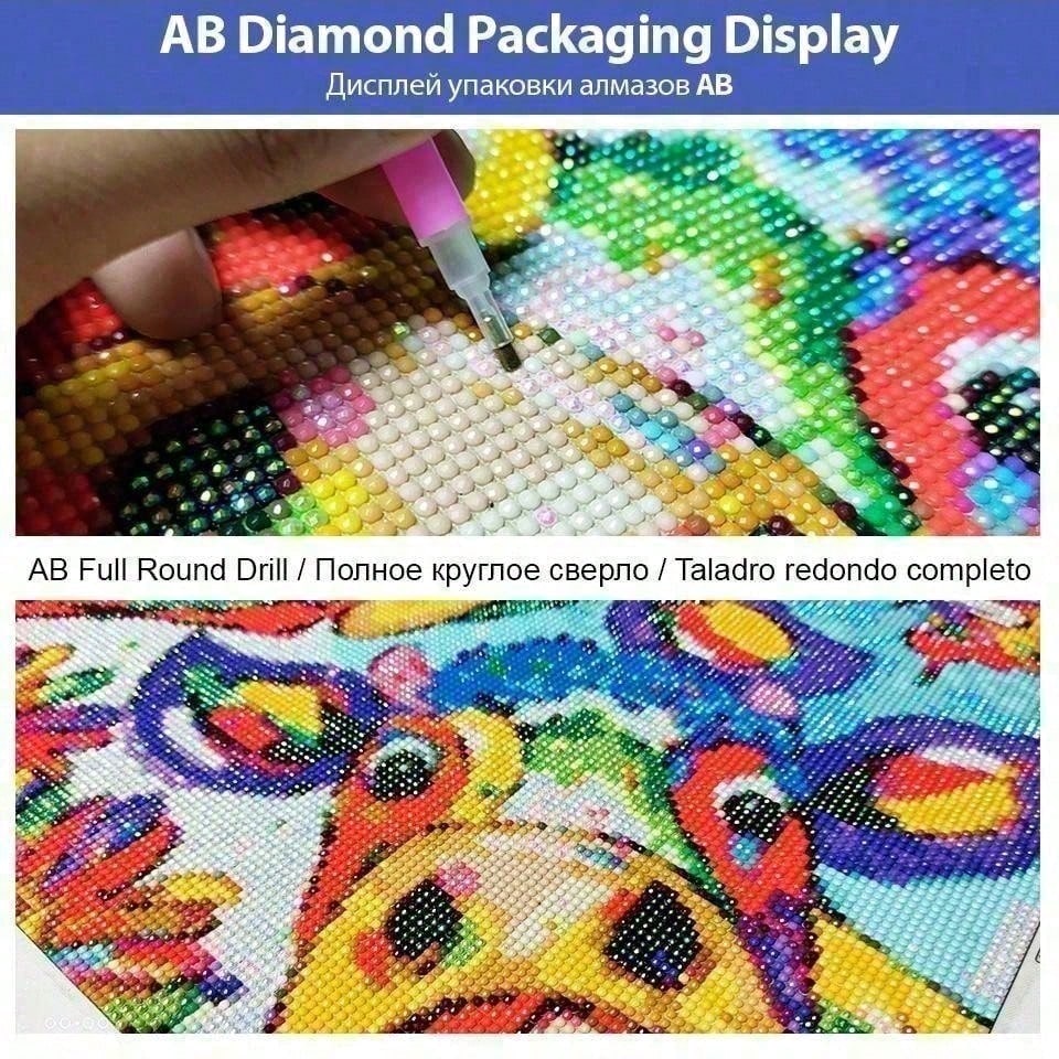 1 шт. 5D набор для алмазной вы – обзор и цена 5D Diamond Painting Kit Full Drill