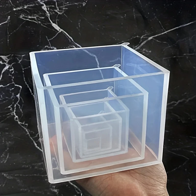 5 шт. квадратная силиконовая ф – обзор и цена Silicone Epoxy Resin Molds Set