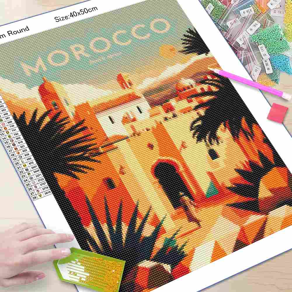 Набор для алмазной вышивки VIV – обзор и цена 5D Diamond Painting Kit Full Drill