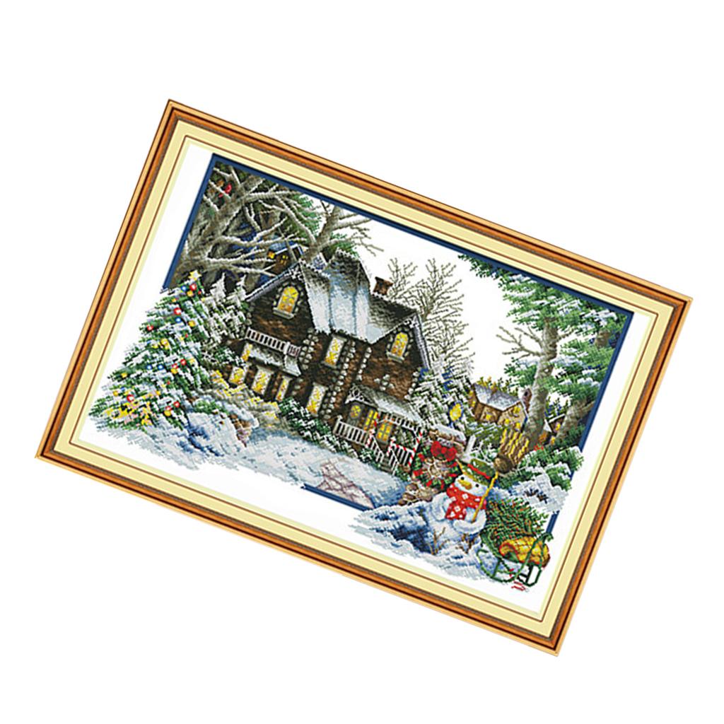 Штампованный набор для вышивки – обзор и цена Cross Stitch Stamped Kits Beginners
