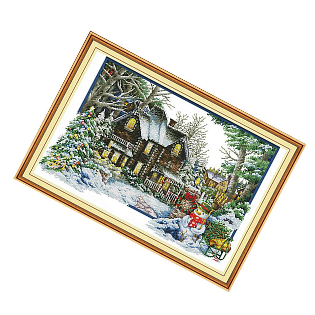 Штампованный набор для вышивки – обзор и цена Cross Stitch Stamped Kits Beginners